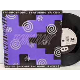 TECHNOTRONIC FEATURING YA KID K Get up (before the night is over), 7" vinyl SINGLE. SYR8