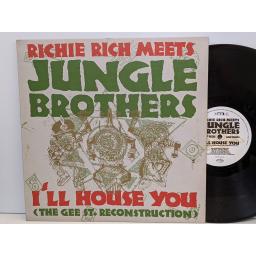 RICHIE RICH MEETS JUNGLE BROTHER I'll house you, Straight out the jungle, 12 "vinyl SINGLE. GEE12003