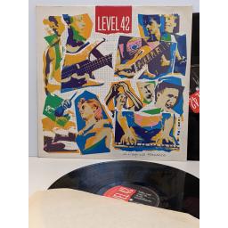 LEVEL 42 A physical presence, 2X 12" vinyl LP. POLH23