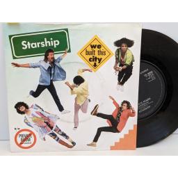 STARSHIP We built this city, Private room, 7" vinyl SINGLE. FB49929