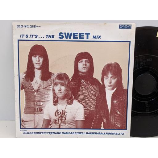 SWEET It's it's... the sweet mix, Fox on the run, 7" vinyl SINGLE. ANA28