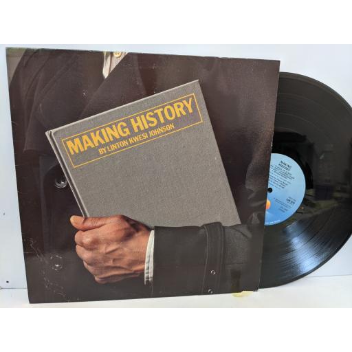 LINTON KWESI JOHNSON Making history, 12" vinyl LP. ILPS9770