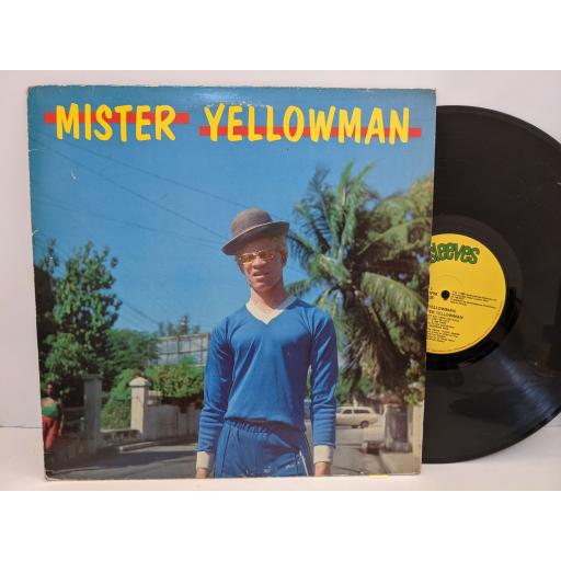 YELLOWMAN Mister yellowman, 12" vinyl LP. GREL35