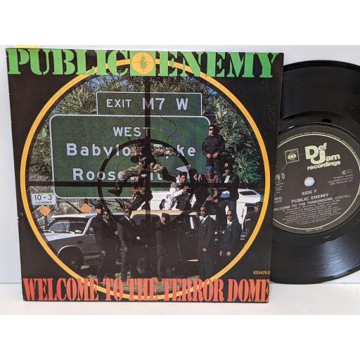 PUBLIC ENEMY Welcome to the terrordome, 7" vinyl SINGLE. 6554760