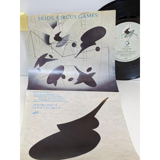 SKIDS Circus games, One decree, 7" vinyl SINGLE. VS359