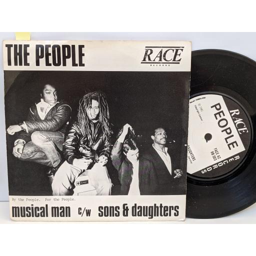 THE PEOPLE Musical man, Sons and daughters, 7" vinyl SINGLE. RB003