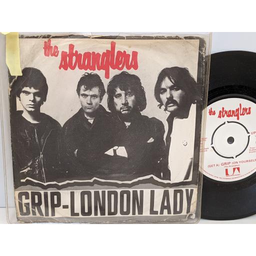 THE STRANGLERS (Get a) grip (on yourself), London lady, 7" vinyl SINGLE. UP36211
