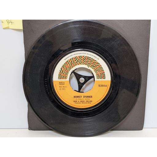DAVE & ANSEL COLLINS Monkey spanner x2, 7" vinyl SINGLE. TE914
