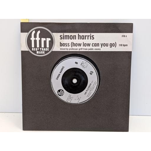 SIMON HARRIS Here comes that sound, Only a demo, 7" vinyl SINGLE. FFR12