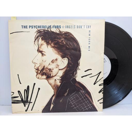 PSYCHEDELIC FURS Angels don't cry, No release, 12" vinyl SINGLE. FURST3