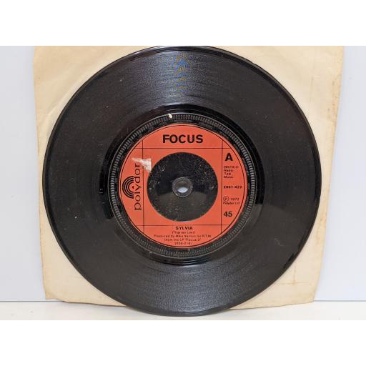 FOCUS Sylvia, House of the king, 7" vinyl SINGLE. 2001422