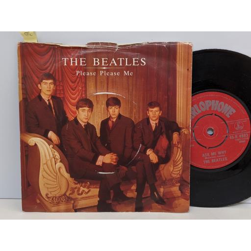 THE BEATLES Please please me, Ask me why, 7" vinyl SINGLE. 45R4983
