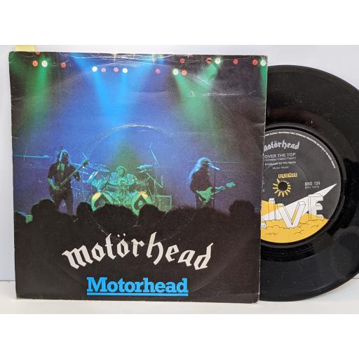 MOTORHEAD Motorhead, Over the top, 7" vinyl SINGLE. BRO124