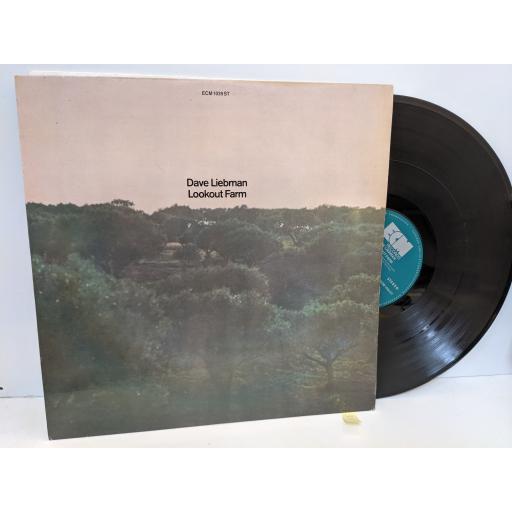 DAVE LIEBMAN Lookout farm, 12" vinyl LP. ECM1039
