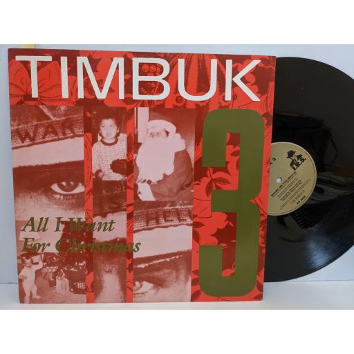 TIMBUK 3 All i want for christmas (is world peace), Shame on you, 12" vinyl SINGLE. IRMT142