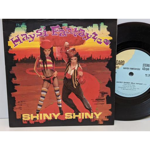 HAYSI FANTAYZEE Shiny shiny, 7" vinyl SINGLE. RG106