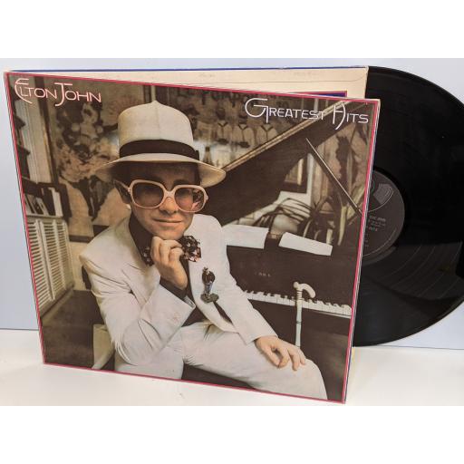 ELTON JOHN Greatest hits, 12" vinyl LP. DJC3029