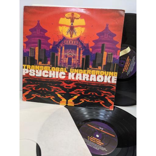 TRANSGLOBAL UNDERGROUND Psychic karaoke, 2x 12" viynl LP. NRLP1067