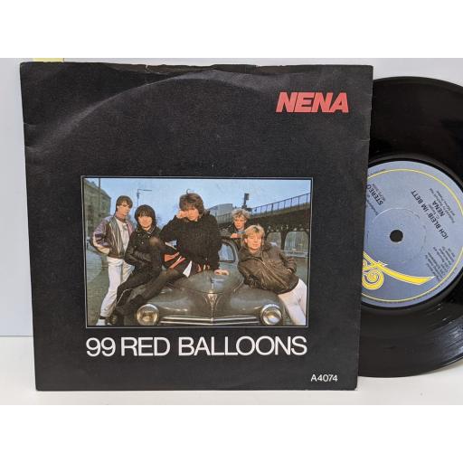 NENA 99 red balloons, Ich bleib' im bett, 7" vinyl SINGLE. A4074