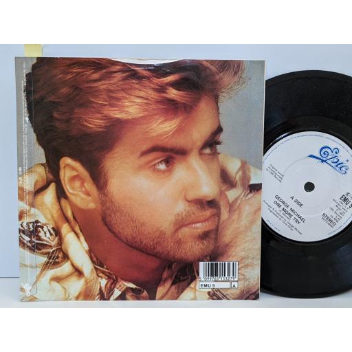 GEORGE MICHAEL One more try, Look at your hands, 7" vinyl SINGLE. EMU5
