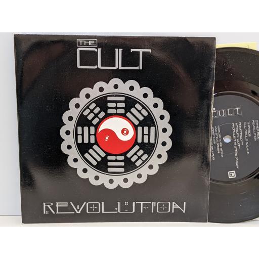 THE CULT Revolution, All souls avenue, 7" vinyl SINGLE. BEG152