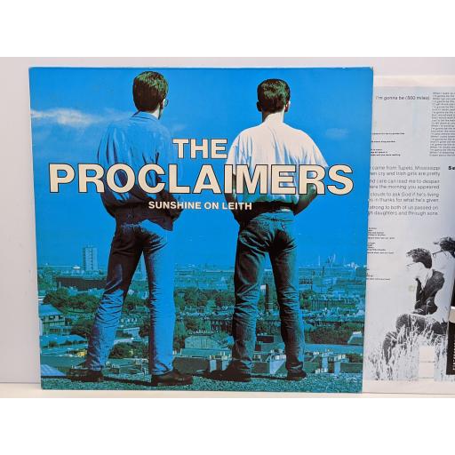 THE PROCLAIMERS Sunshine on earth, 12" vinyl LP. 209323
