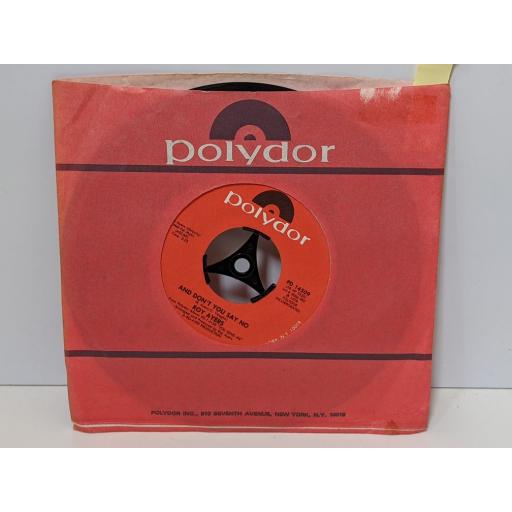 ROY AYERS And don't you say no, Get on up get on down, 7" vinyl SINGLE. PD14509