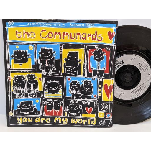 COMMUNARDS You are my world ('87), Judgement day, 7" vinyl SINGLE. LON123