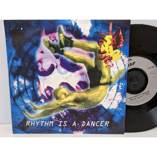 SNAP Rhythm is a dancer, 7" vinyl SINGLE. 115309