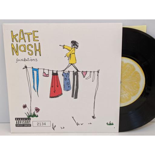 KATE NASH Foundations, Navy taxi, 7" vinyl SINGLE. 1735511