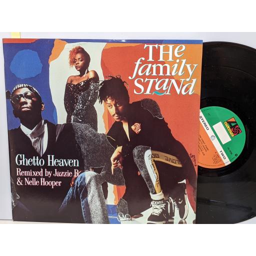 THE FAMILY STAND Ghetto heaven, 12" vinyl SINGLE. A7997
