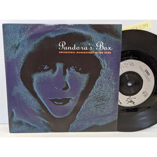 OMD Pandora's box, All she wants is everything, 7" vinyl SINGLE. VS1331