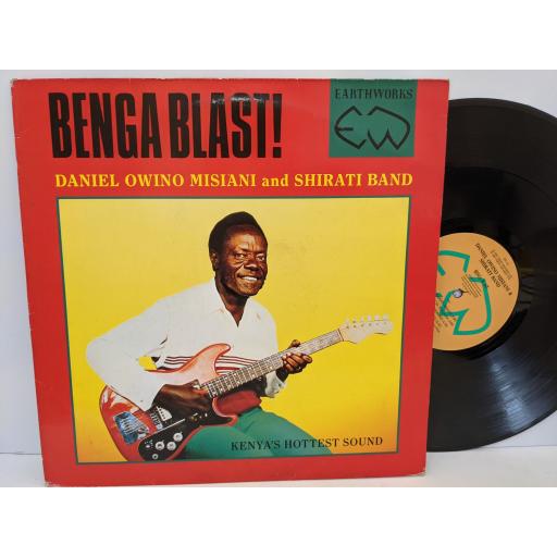 DANIEL OWINO MISIANI AND SHIRATI BAND Benga blast, 12" vinyl LP. EWV13