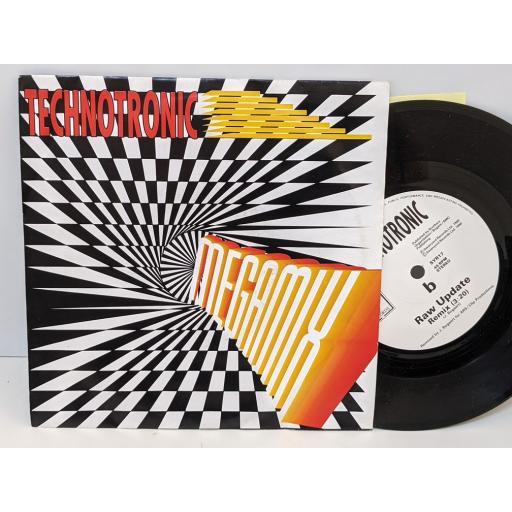 TECHNOTRONIC Megamix, Raw update, 7" vinyl SINGLE. SYR17