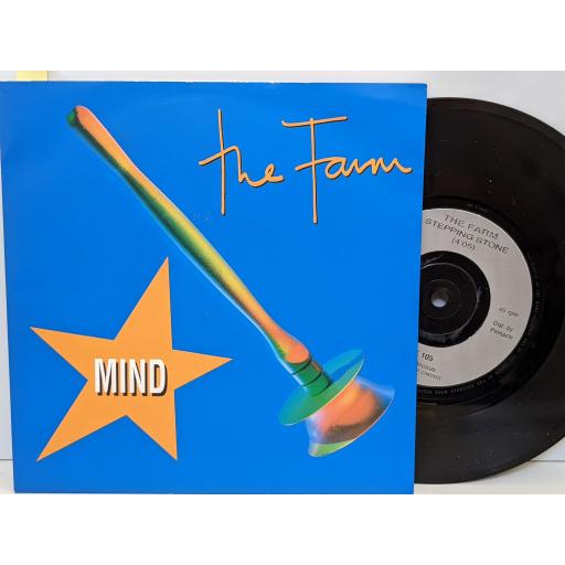 THE FARM Mind, Stepping stone, 7" vinyl SINGLE. MILK105