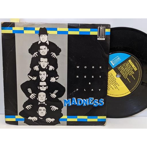 MADNESS Work rest and play ep, 7" vinyl SINGLE. BUY71