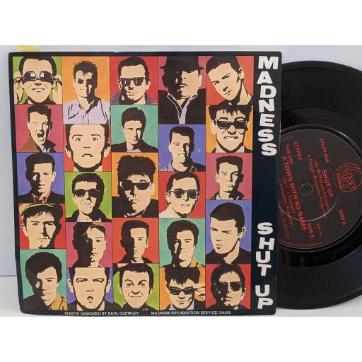 MADNESS Shut up, A toen with no name, 7" vinyl SINGLE. BUY126