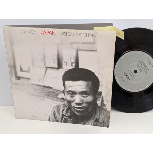 JAPAN Canton, Visions of china, 7" vinyl SINGLE. VS581