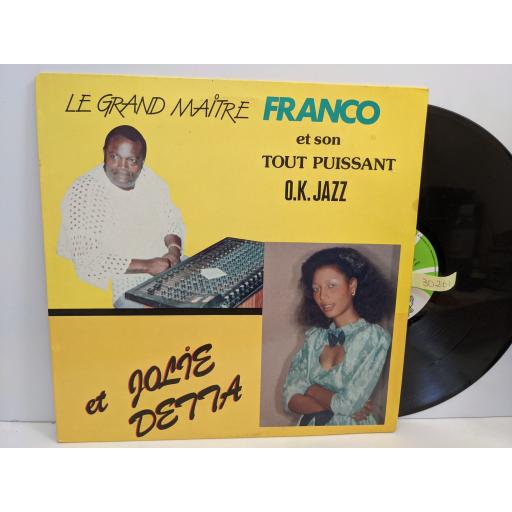 LE GRAND MAITRE FRANCO ET JOLIE DETTA, 12" vinyl LP. ESP8427