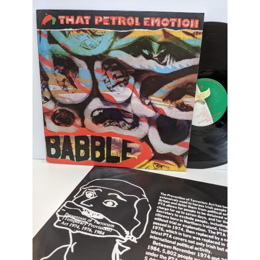 THE PETROL EMOTION Babble, 12" vinyl LP. TPELP2