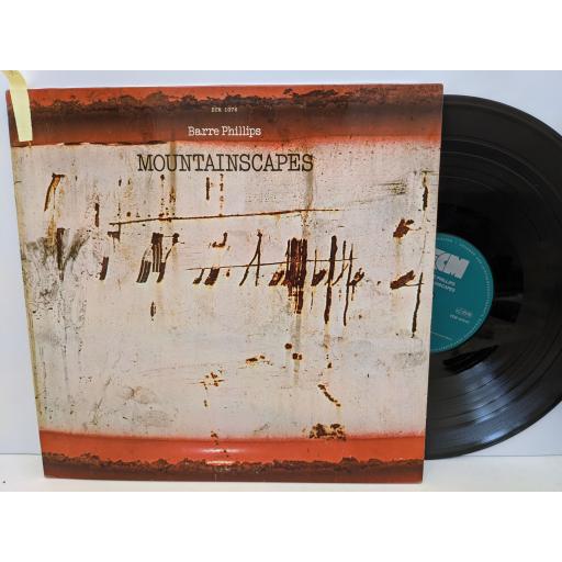 BARRE PHILLIPS Mountainscapes, 12" vinyl LP. ECM1076