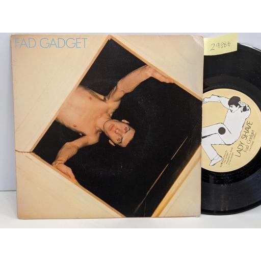 FAD GADGET Make room, Lady shave, 7" vinyl SINGLE. MUTE012