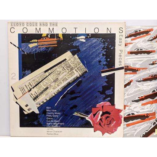 LLOYD COLE AND THE COMMOTIONS Easy pieces, 12" vinyl LP. LCLP2