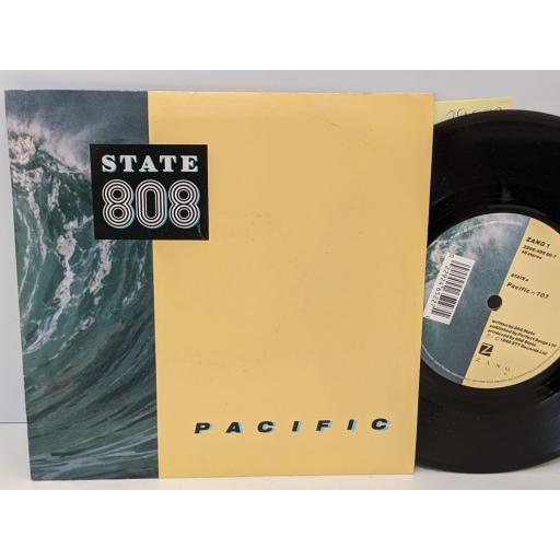 808 STATE Pacific x2, 7" vinyl SINGLE. ZANG1