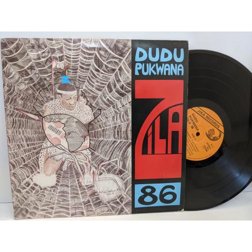 DUDU PUKWANA Zila '86, 12" vinyl LP. ZL3