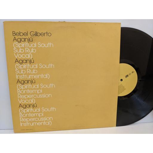 BEBL GILBERTO Aganju, 12" vinyl SINGLE. ATUK004T3