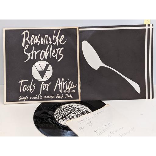 REASONABLE STROLLERS Tools fro africa ep, 7" vinyl EP. TRS001
