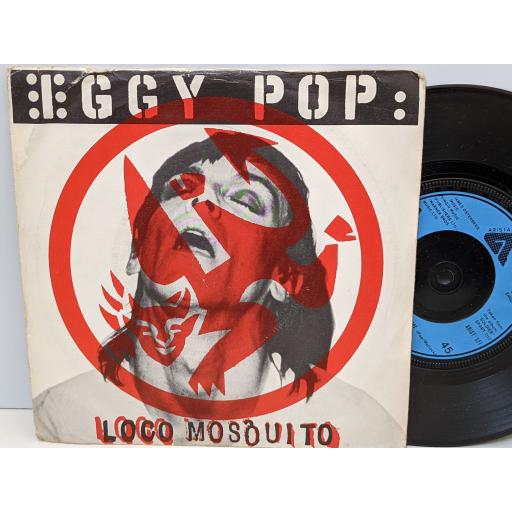 IGGY POP Loco mosquito, Take care of me, 7" vinyl SINGLE. ARIST327