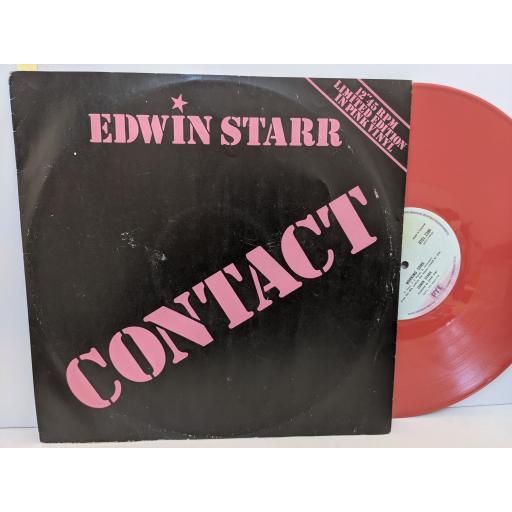 EDWIN STARR Contact, Working song, 12" vinyl SINGLE. BTCL2396