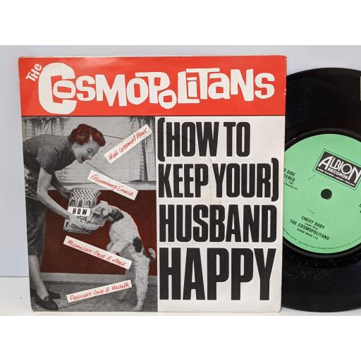 THE COSMOPOLITANS Husband happy, Chevy baby, 7" vinyl SINGLE. ION1021